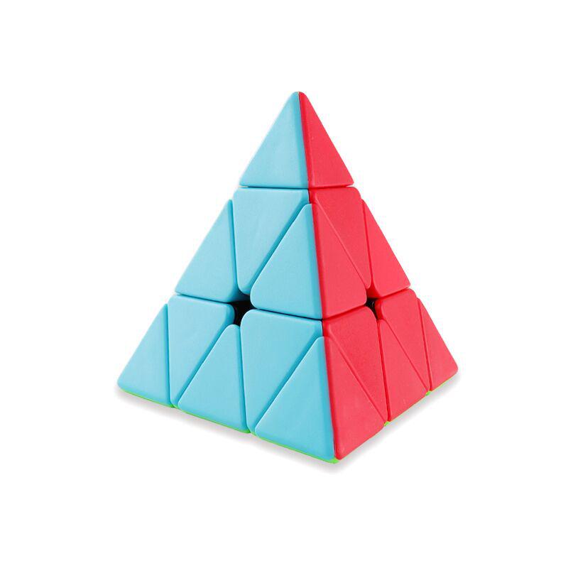 Solid Color Maple Leaf Magic Cube Pyramid Dinosaur Grid Dot Skewed Edge
