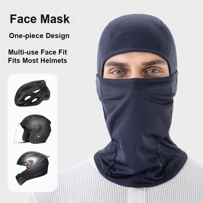 Cycling Balaclava Summer Outdoor Sports Breathable Sun Protection Face Cover Moisture Wicking Headwear