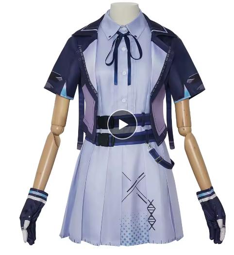 

Аниме Игра Хэллоуин Неверность к Вечности Nte Нулевые Главные Герои Косплей Костюм Вечеринка Наряд Женское Платье Одежда L бежевый