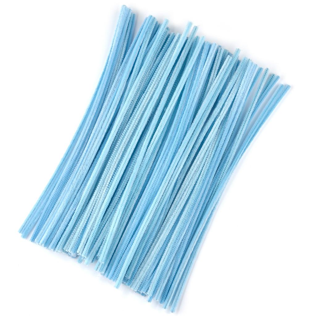 200 Pcs Chenille Stems Toys DIY Strips Twist Bar Anvil Wire Craft Pipe Creative Hobby Children Plush Stick Chenille Sticks