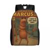 Funny Robert Help Marcus The Worm Backpack for Kids Boys Girls Lightweight Backpacks Bags for Toddlers Daycare