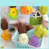 Adorable Fluffy Corn Plush Keychain Soft Cute Plant Stuffed Toy Bag Charm