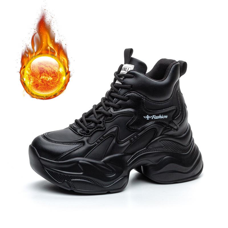 

Women s shoes new thick-soled inner height increase casual little white shoes single wedge heel muffin thick-soled mesh shoes 40