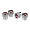 ANS1  4pcs Car Wheel Tire Valve Caps Dustproof for Toyota GR Sport Gazoo Camry Corolla Hilux Tacoma Aqua Avensis CHR Prius Yaris Rav4
