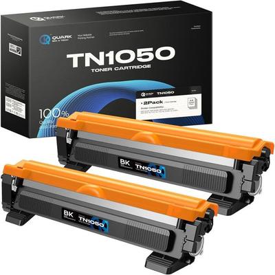 Toner Cartridges - PORCELAINE DE REUSSY - TN1050 - Compatible Brother - Pack of 2 - Black