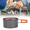 Camping Pot with The Lid Cover, So That They Do Not Stick -wearing -bearable Saucepan Outdoors To
