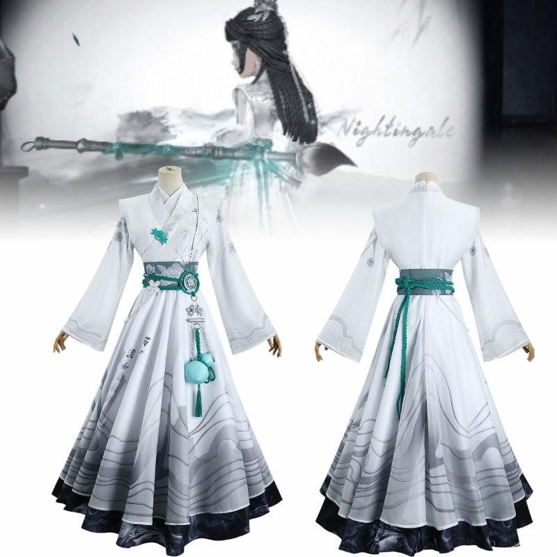 V Qi Identity Shiyi Halloween Lady Cosplay Decoration Costume Performance Set