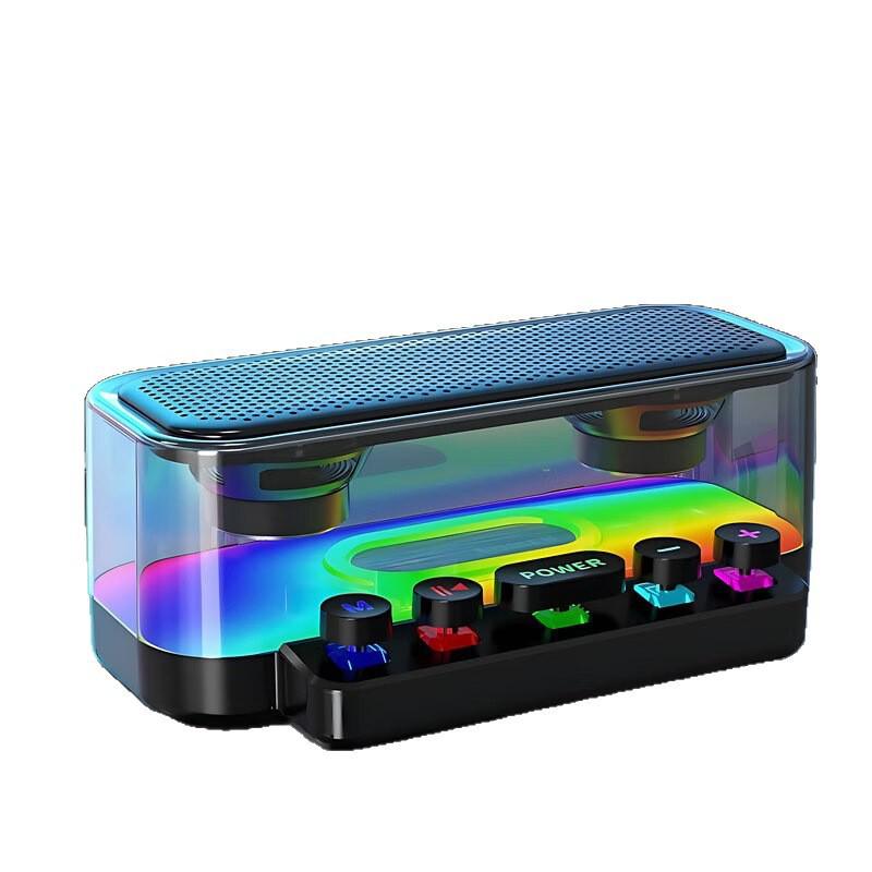 Z6 RGB Punk Bluetooth E-sports Speakers: High-Quality Sound with Subwoofer & Atmosphere Lights for Desktop