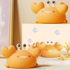 New Design  Mini LED Night Light Children's Golden Crab Silicone Animal for Home Bed USB Rechargeable  Baby Night Light