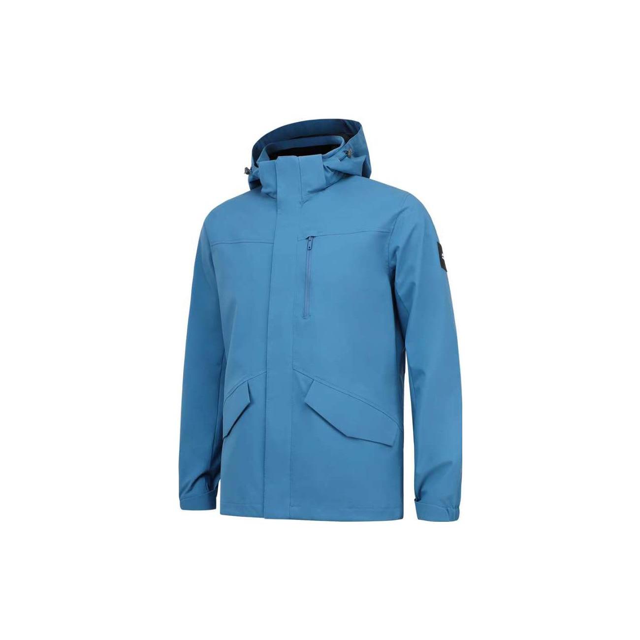 Тренч Li Ning мужской Светло-джинсовый синий AFDSC11-1 XXXL