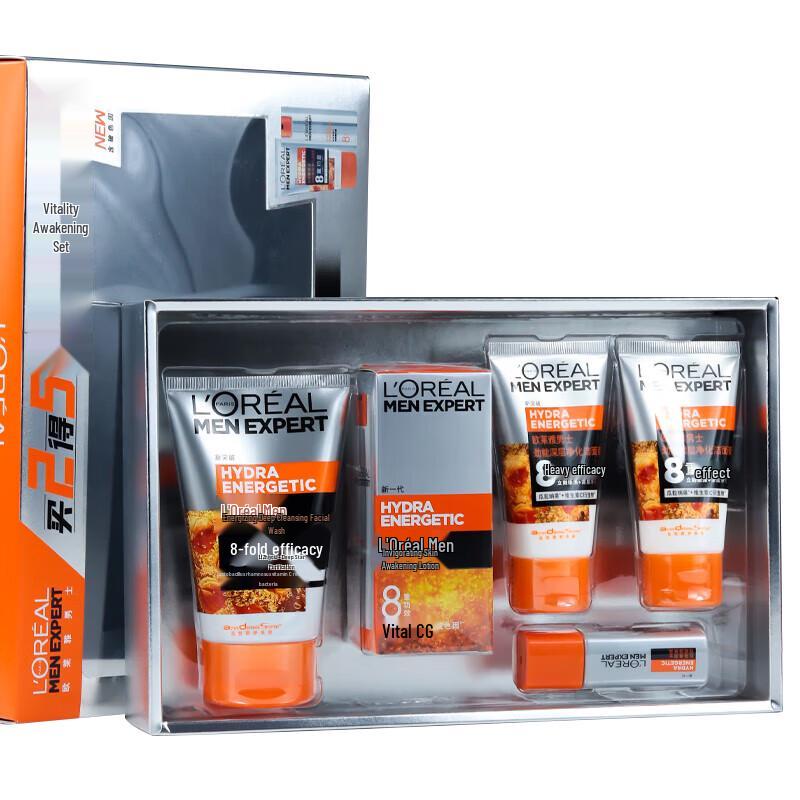 

Подарочный набор для ухода за кожей L Oréal Men Expert Hydra Energetic из 5 предметов