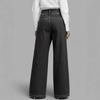 Women’s High Waisted Baggy Jeans Stretchy Wide Leg Tummy Control Straight Leg Denim Pants Trendy Jeans for Women Casual Baggy Denim Pants With Pockets