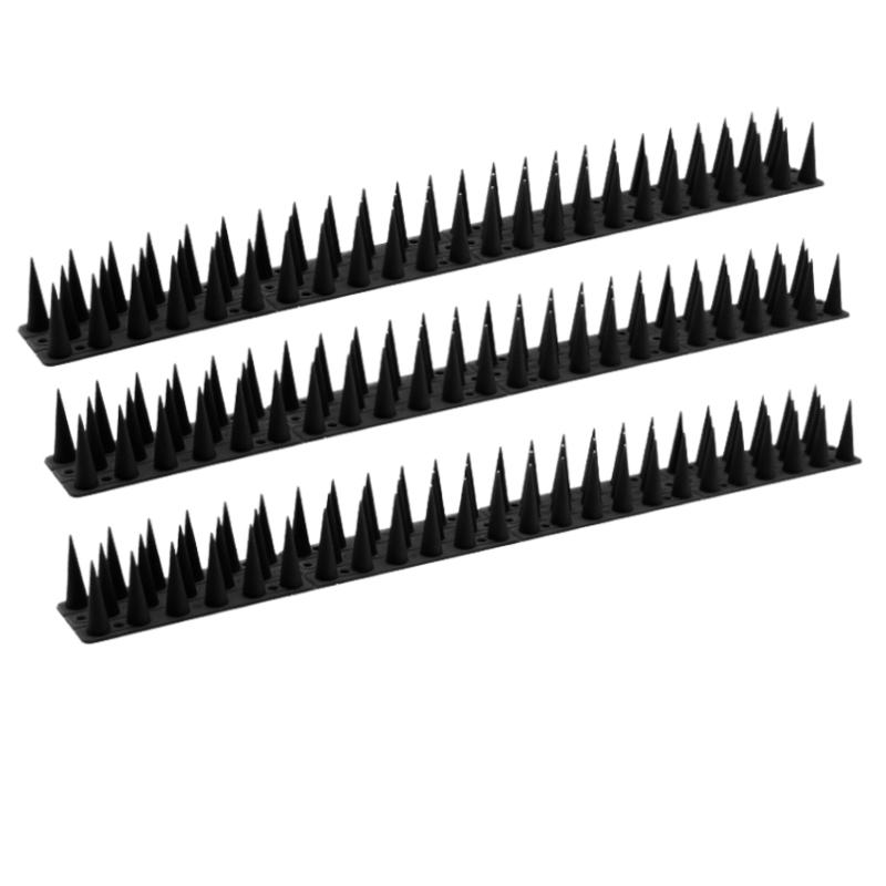 Bendable Bird Repellent Spikes Outdoor Anti Pigeon Cat Squirrel Deterrent For Garden Fence Roof Balcony Railing