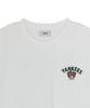 Emelbi Mega Bear Back Graphic Oversized Short Sleeve T-Shirt Ny (White)