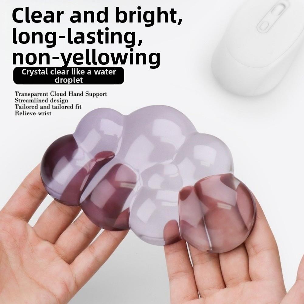 Soft Mouse Wrist Pad Non-Slip Keyboard Wrist Rest Comfort Pad Cloud Wrist Rest Desktop Use