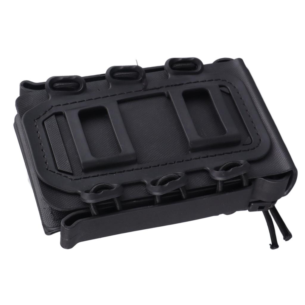 Shooting Magazine Pouch Plastic Black Universal 5.56mm 7.62mm Magazine Clip Pouch for Outdoor Game