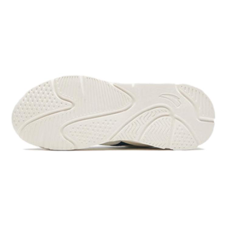 Anta Comfortable Non-Slip Durable Kids Casual Shoes Kids Sneakers White Blue A12438884-1