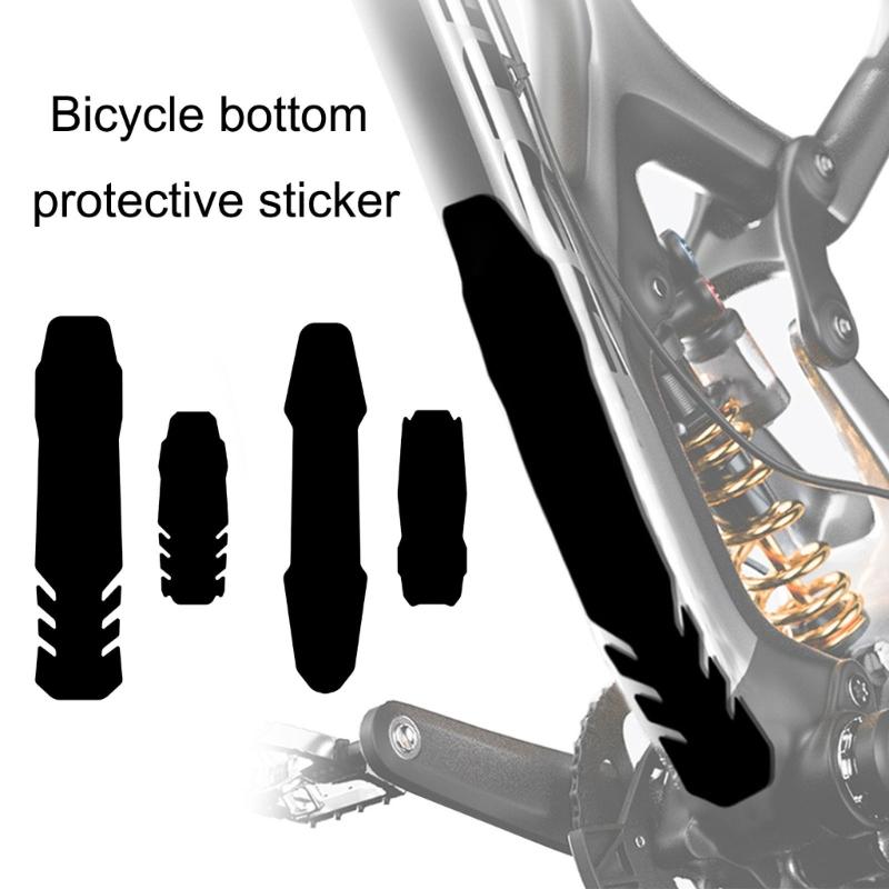 Durability Mountain Bike Frame Protector Scratch Resistant Bike Frame Guards for Outdoor Cycling