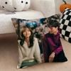 TV series NNevertheless Cushion Cover Natural Linen Double Sided Print  Throw Pillow Case for Sofa Couch Home Decor
