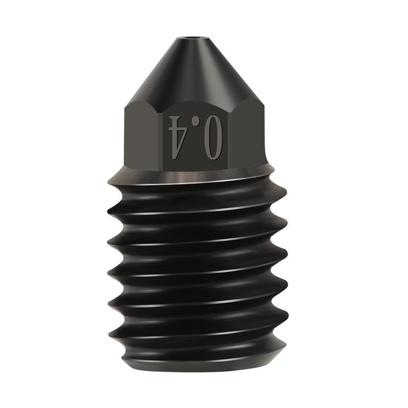 P1P 3D Printer Hotend: Hardened Steel Brass Nozzle for High-Temperature Printing