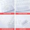 64/84 Grids Diamond Painting Storage Box Portable Seed Bead Organizer Case DIY Nail Art Plastic Container Makeup Jewelry
