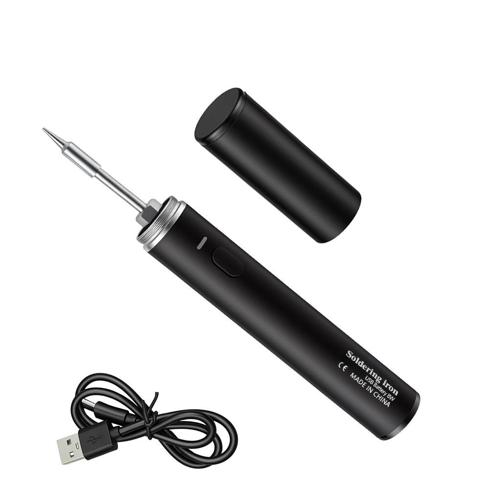 

5V USB Soldering Iron Wireless Charging Electric Solder Iron Fast Charging Rechargeable Portable Repair Welding Tools