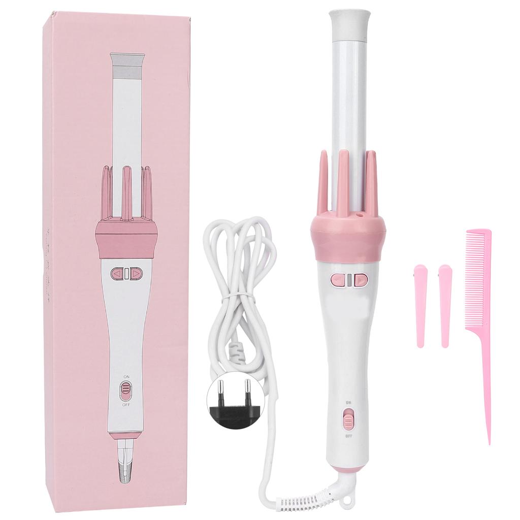 Professional Ceramic Curling Iron Automatic 360° Rotating Hair Curler Electric Curling Wand 110‑240V
