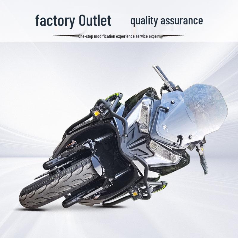 CK150T-11 Kymco RKS150 X150 Racing Anti-Fall Front/Rear Guard Bar & Tail Rack