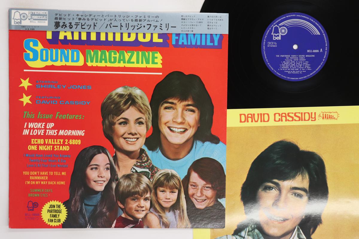 LP Record PARTRIDGE FAMILY  Partridge Family Sound Magazine BELL68006 BELL RECORDS 1971 Japan Obi Pop Used