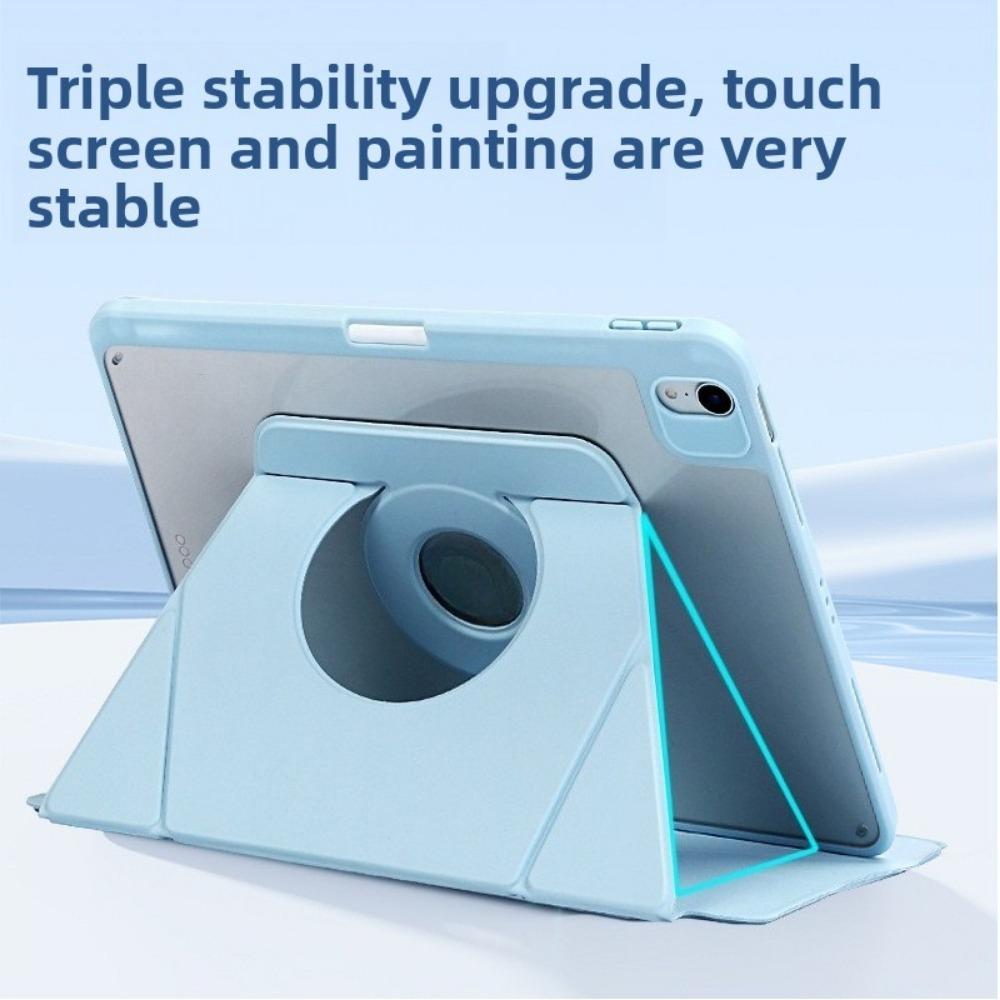 Magnetic Rotating Stand Case for iPad Air M3 Pro 11 10th Gen 12.9 with Split Function