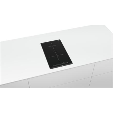 Bosch | PIB375FB1E | Hob | Induction | Number of Burners/cooking Zones 2 | Touch | Timer | Black