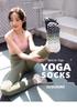MEIKAN Five-Finger Non-Slip Yoga & Pilates Socks
