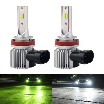 Catland 2 Color Switching Fog Lamp, Headlight, H8, H11, H16 LED, Lemon Yellow, White,
