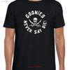 Goonies Never Say Die T Shirt Vintage Washed Unisex Homme Comfortable Streetwear Slightly Versatile Designer Clothes Soft