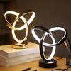 Desk Lamp Modern Night Light Tri Color Infinite Dimming USB Creative Spiral Table Lamp Bedroom Living Room Bedside Table Decor