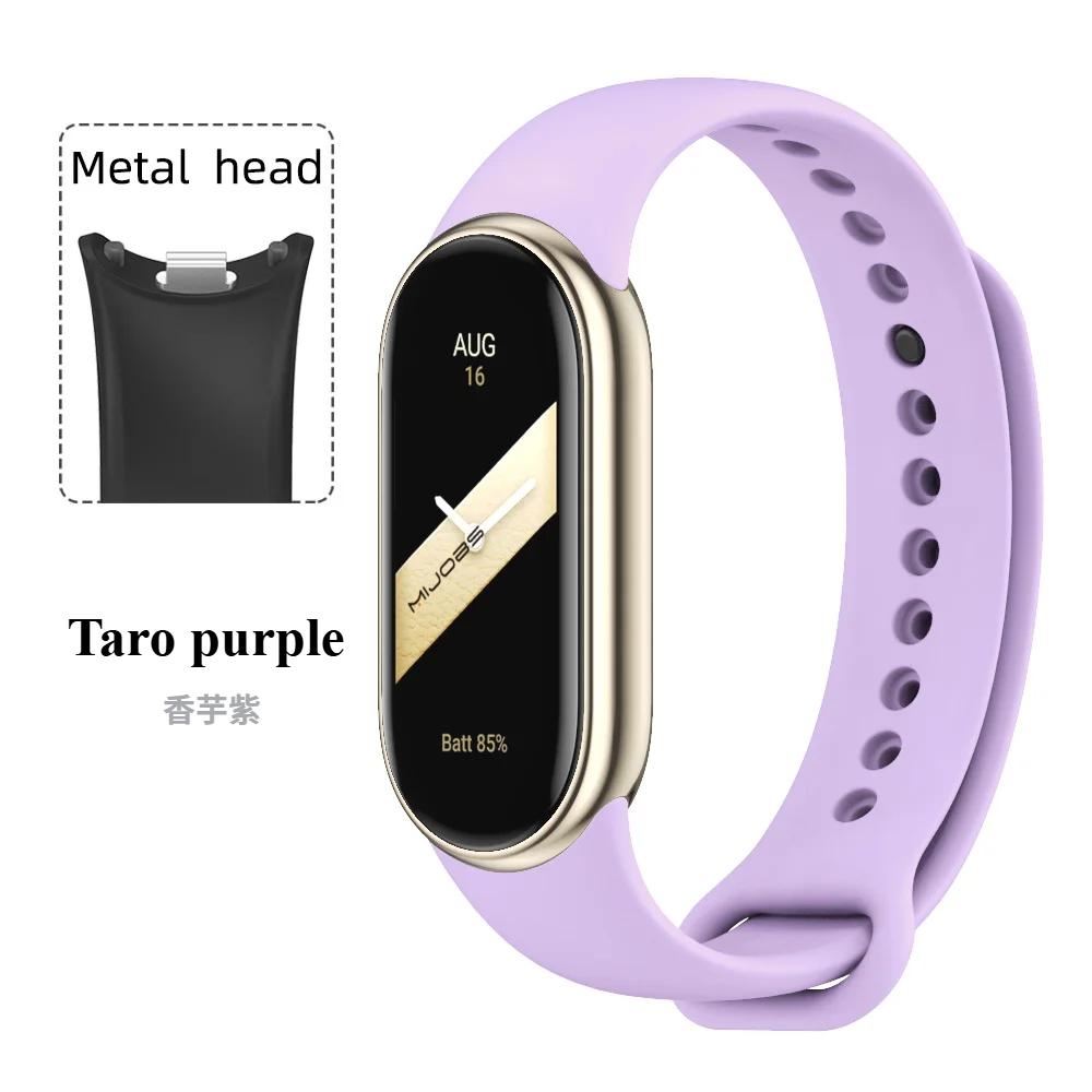 Sport Silicone Strap for Xiaomi Mi Band 9 NFC Replacement Bracelet Belt for Xiaomi Mi Band 8/9/10 Wriststrap Smart Watch Accessories