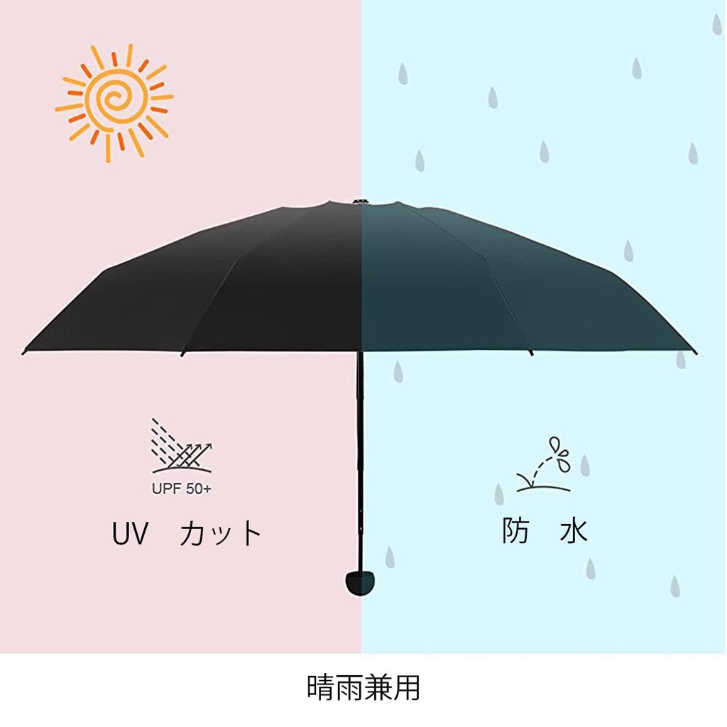 Masinca 2022 Latest Compact Super Water UV Folding For Sunny and Rainy For Women and Heat Stroke Sunburn Rainy Season Typhoon Storage Case Included