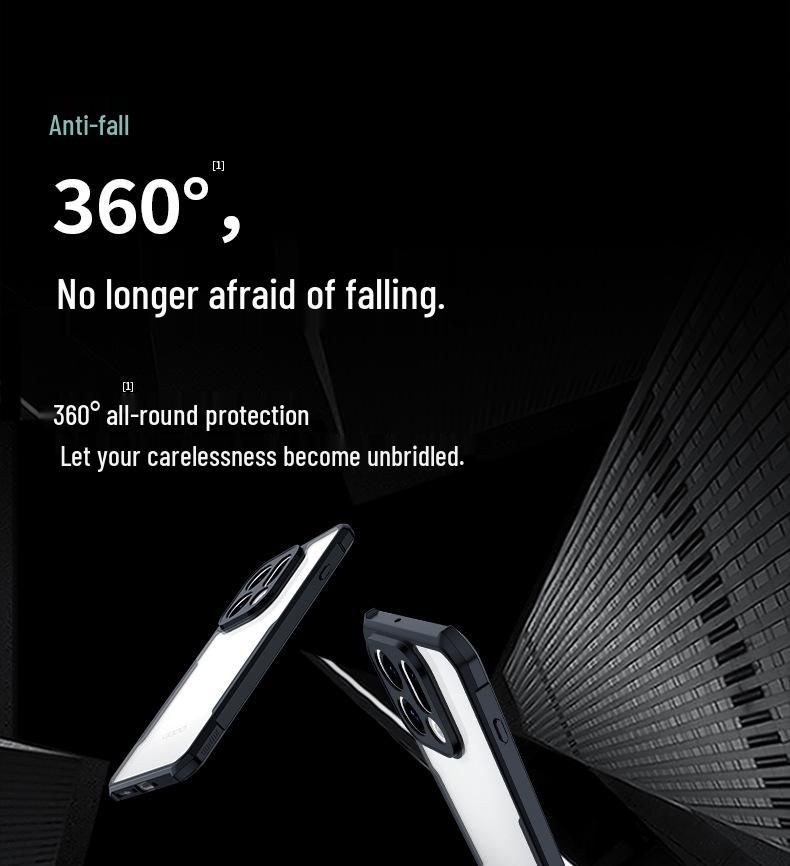 XunDi Find X9 Pro Thin, Anti-Fall Protective Case for OPPO Find X9