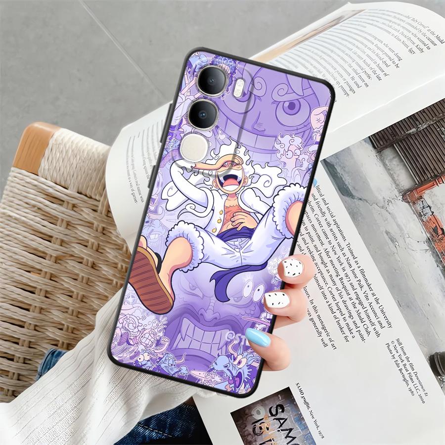 One Piece Anime Hülle für Vivo Y50 Y95 V27 Y51S Y78 Y71 Y91 V21E V23 Y52S Y93 V29 Y75 Y81 V25 V30 Y53S Handyhülle