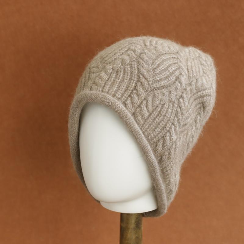 Women's Y2K Warm Autumn Winter Wool Hat Fashion Vintage Rabbit Fur Hat for Students Daily Commuting Use