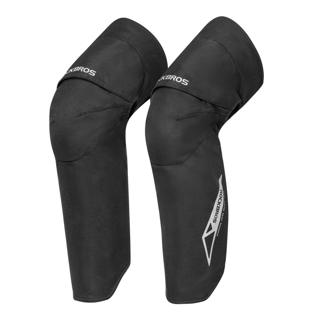 Rock Bros Leg Warmers Bike Leg Cover Cold Protection Windproof Heat Insulation 3M Knee Protector Knee Pads for Outside Wearing Cold Protection Double