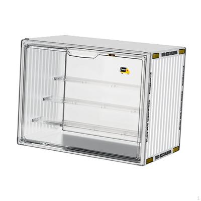 Acryl-Vitrine für Sammlerstücke Actionfigur Display-Desktop mit Türstapel