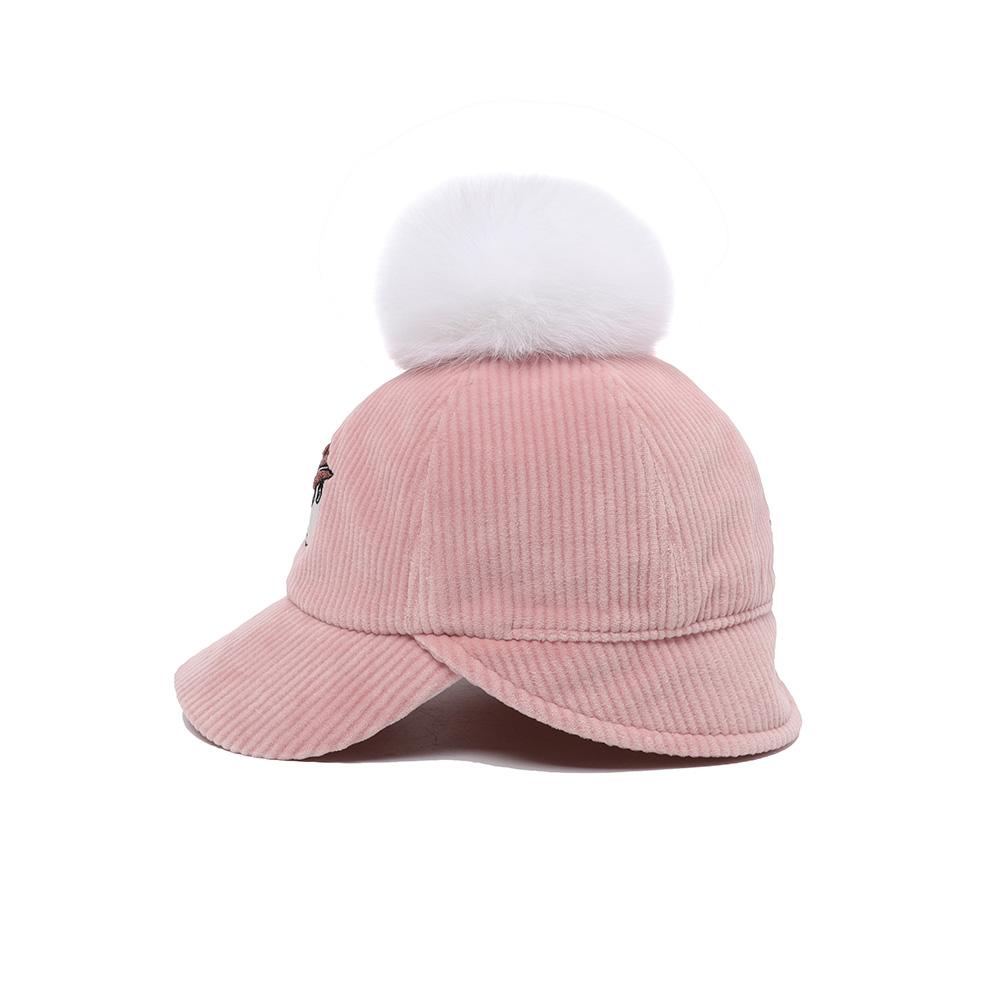 MALBON GOLF Fur Foam Bucket Cap Pink (Woman)