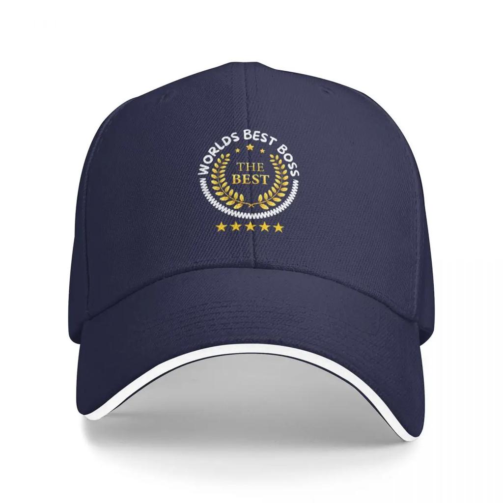 Worlds Best Boss The Office Baseball Cap Wild Ball Hat Christmas Luxury Woman Mens