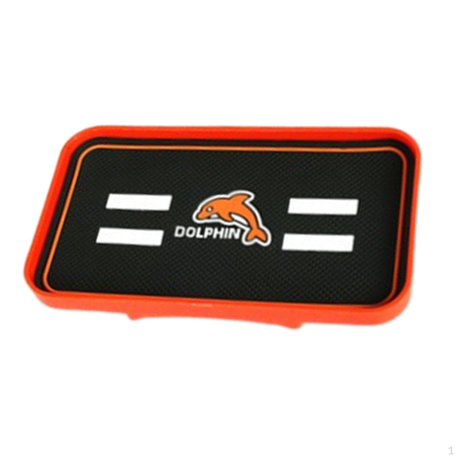 

behind Screen Storage Box Car Tray Dashboard Center Organizer for Dolphin Orange color