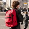John Peters New York Men Laptop Backpack Burgundy N5152