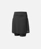 Collect Transitional Wrap Skirt Biker Shorts Women (Dark Grey)