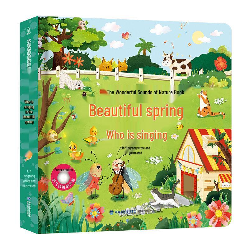 Wonderful Nature Sound Book: Early Education Picture Book for Babies and Toddlers 0-3 Years
