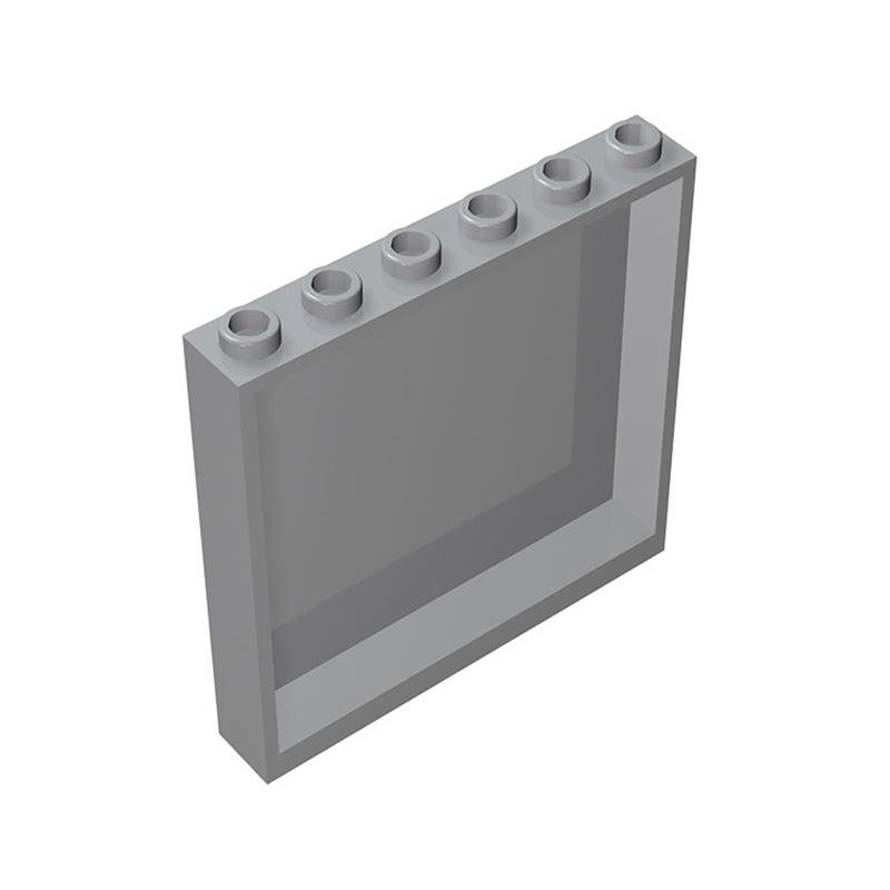 Rainbow Pig MOC Parts 3754 35286 59349 59350 Buildings Blocks Brick 1 X 6 X 5 Collections Bulk Modular DIY Toys For Technical