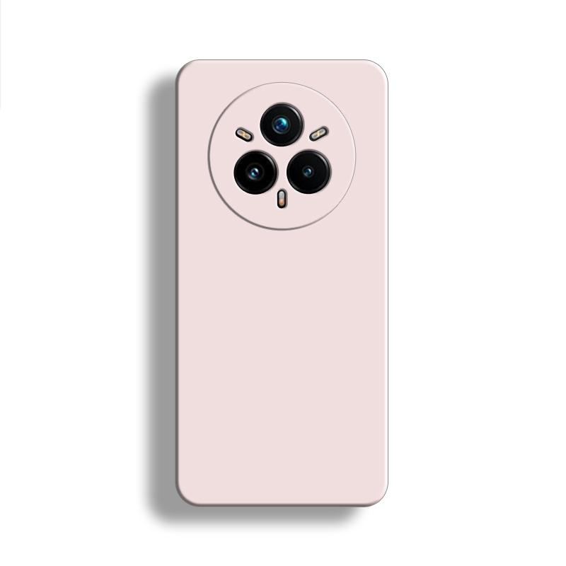 

Для Realme 14 Pro+ Чехол Realme 14 Pro Plus Чехол 6,83 дюйма Оригинальный жидкий силиконовый резиновый противоударный бампер для Realme 14 Pro For Realme 14ProPlus розовый